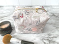 The Wisteria Quilted Essentials Pouch - Medium