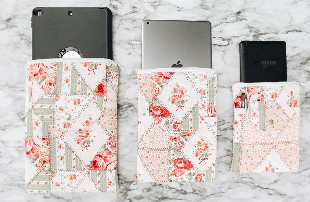 The Arden Quilted Book & E-Reader Sleeve