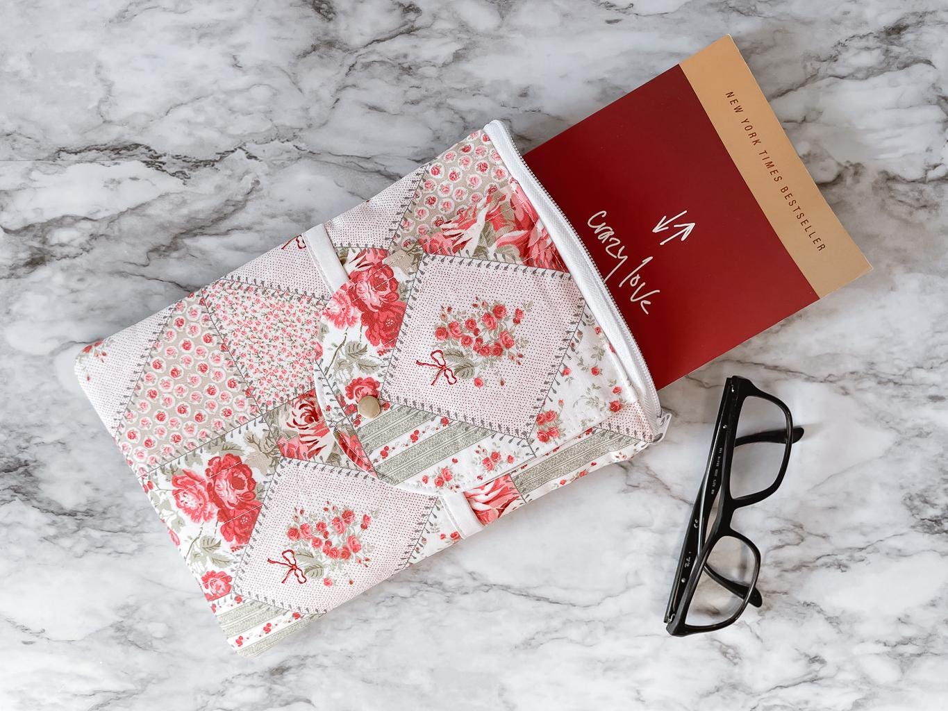 The Arden Quilted Book & E-Reader Sleeve