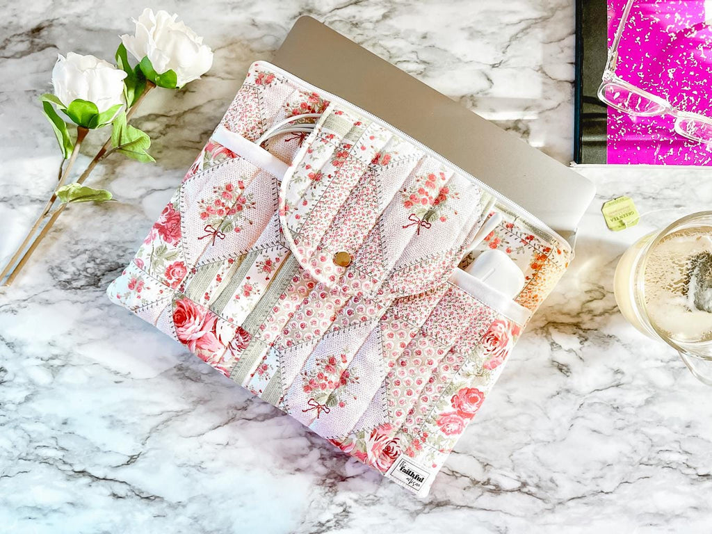 The Arden Quilted Laptop Sleeve