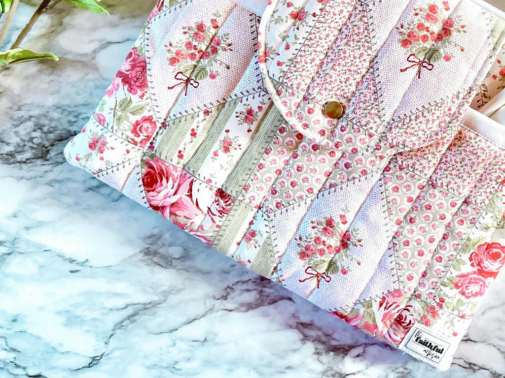 The Arden Quilted Laptop Sleeve