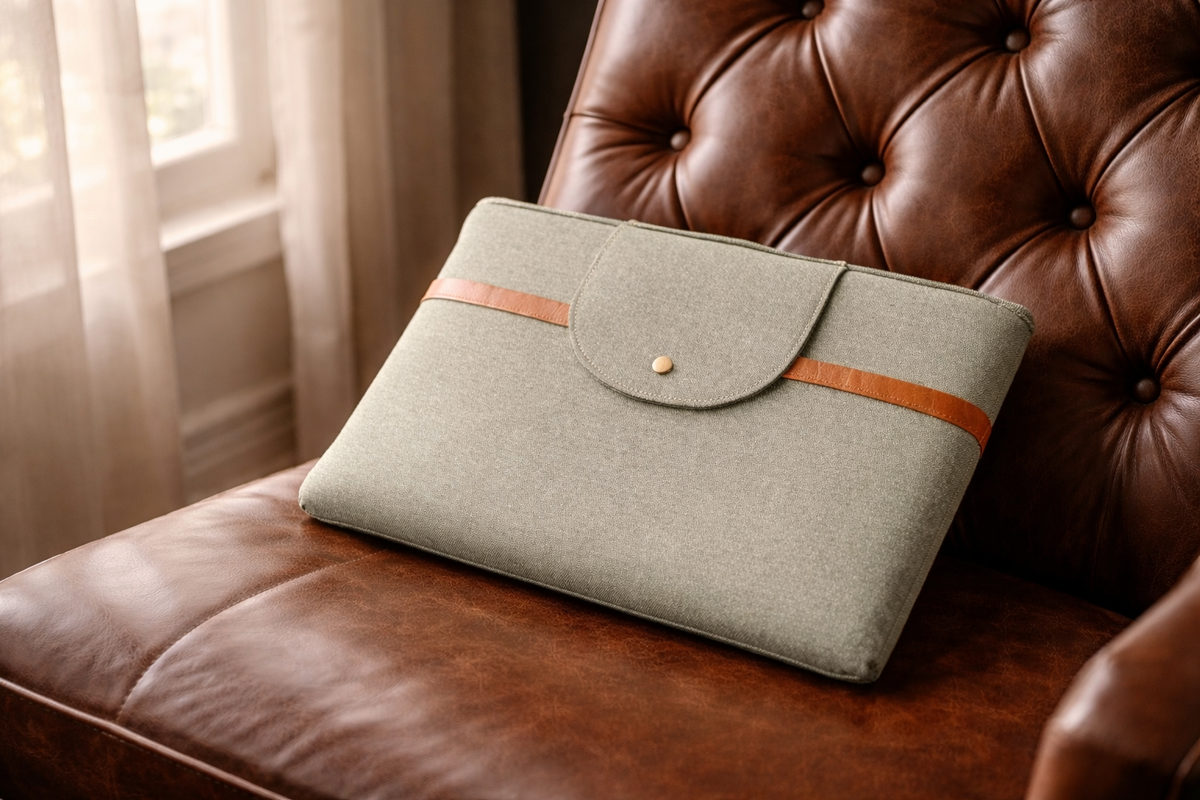 The Foundry Sleeve – Sage Canvas