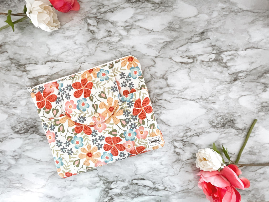 The Ashford Bloom Quilted Tablet Sleeve